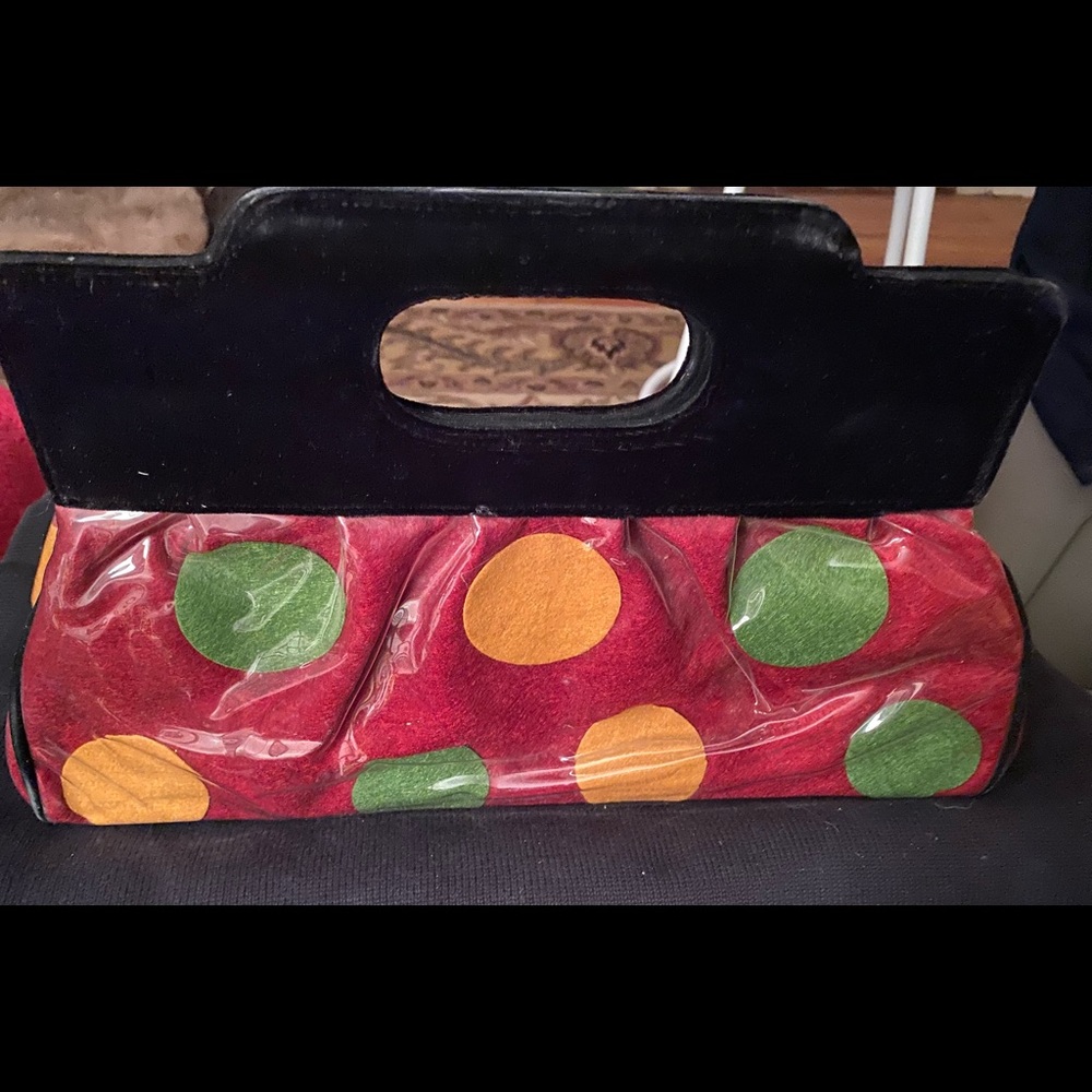Vintage Angela Frascone Coated Acrylic Bag